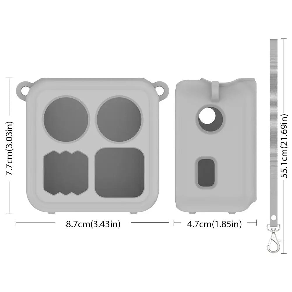 Small Audio Player For Yoto Mini, 360° Shockproof Cover with Lanyard, Lightweight Protector with Waterproof Stain-Resistant