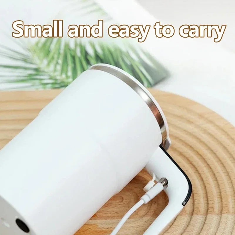 380ml electric mixing cup rechargeable 304 stainless steel mixer smart pour-over coffee machine portable blender