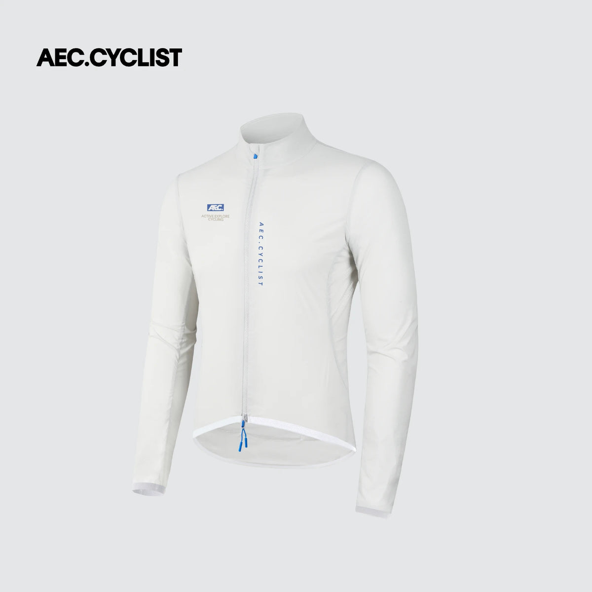 AEC.CYCLIST Windbreaker Cycling Jacket Men Women Ultra Light Quick Dry Cycling Jersey Breathable Bike Coats Zippered Side Pocket