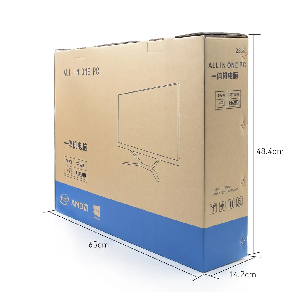 All In One Computer Ultra-thin 24 Inch Intel Core I5/I7 Gamer PC 8/16GM RAM All In One PC Monitor Full Set Desktop