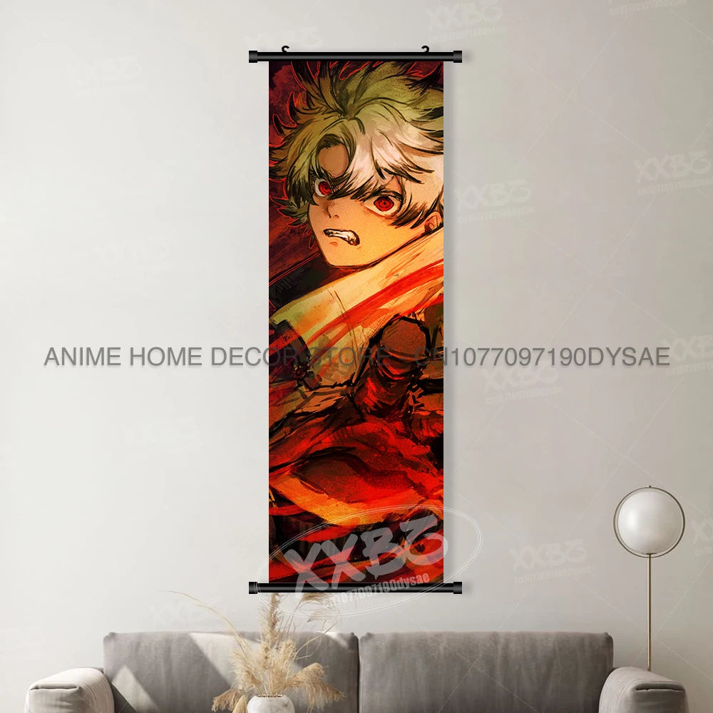 Canvas Home Decoration Poster For Anime Gachiakuta Character Print Scrolls Pictures Wall Art Hanging Painting Bedside Background