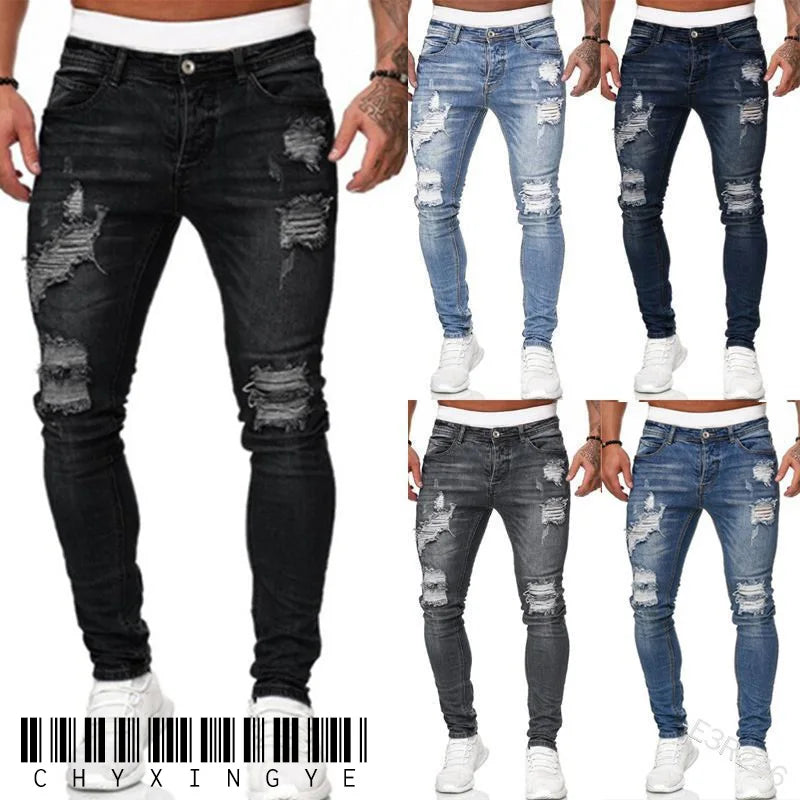 Straight Jeans Man Vintage Wash Denim pants Spring Summer Boyfriend baggy Jeans men Streetwear Cacual Designer Cowboy Trousers