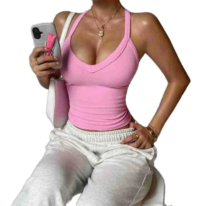 Yoga Bra Racerback Top Slim Fit Seamless Sports Underwear Sportswear Beautiful Back Vest Fitness Running Gym Woman Clothes