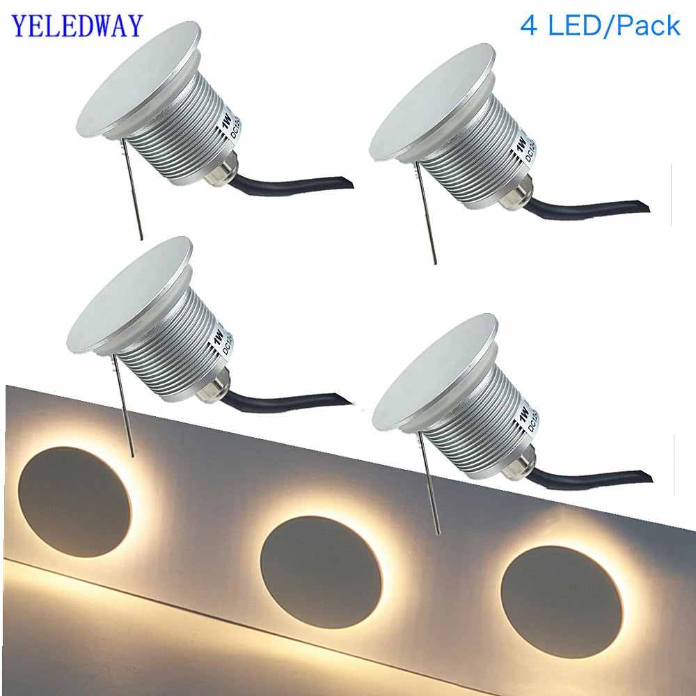 IP67 LED Staircase Wall Lamp Outdoor Waterproof Garden Decorative Stairs Wall Light Porch Corridor Sconce Walkway Lights 12V 24V