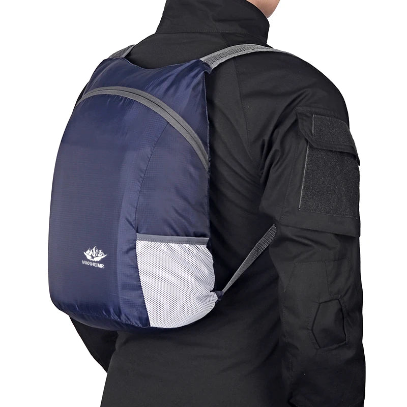 Outdoor Ultralight Folding Bag Waterproof High-volume Travel Bags Climbing Trekking Daypack for Men Women Nylon Pocket Rucksack