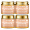 30g/60g/120g Collagen & Biotin Facial Mask,Day & Night Use, Moisturizing Hydrating, Make Skin Smooth Tender Daily Skin Care Mask