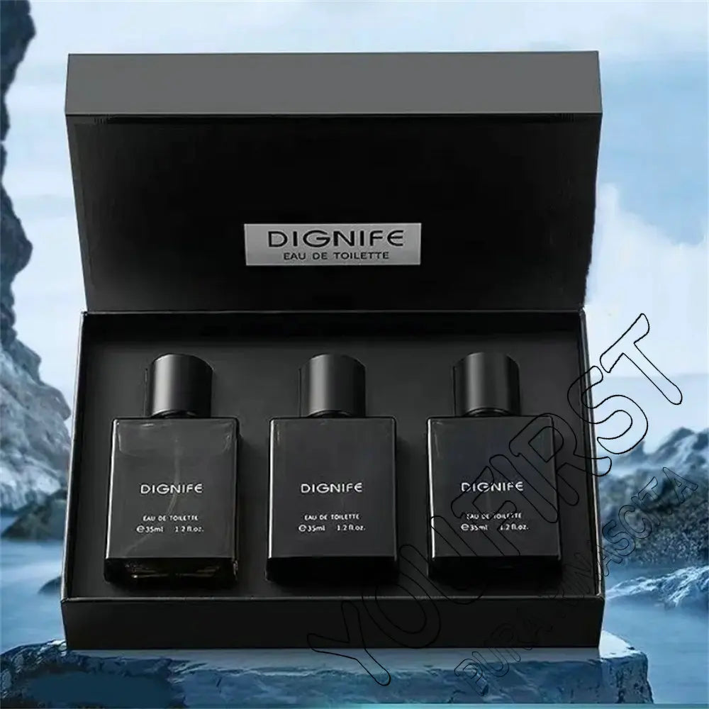 Brand Original Perfume Men Cologne 105ml Pheromone Parfums Homme Fresh Natural Man Fragrance Perfumes Hombre Gift Box 3Pcs Set