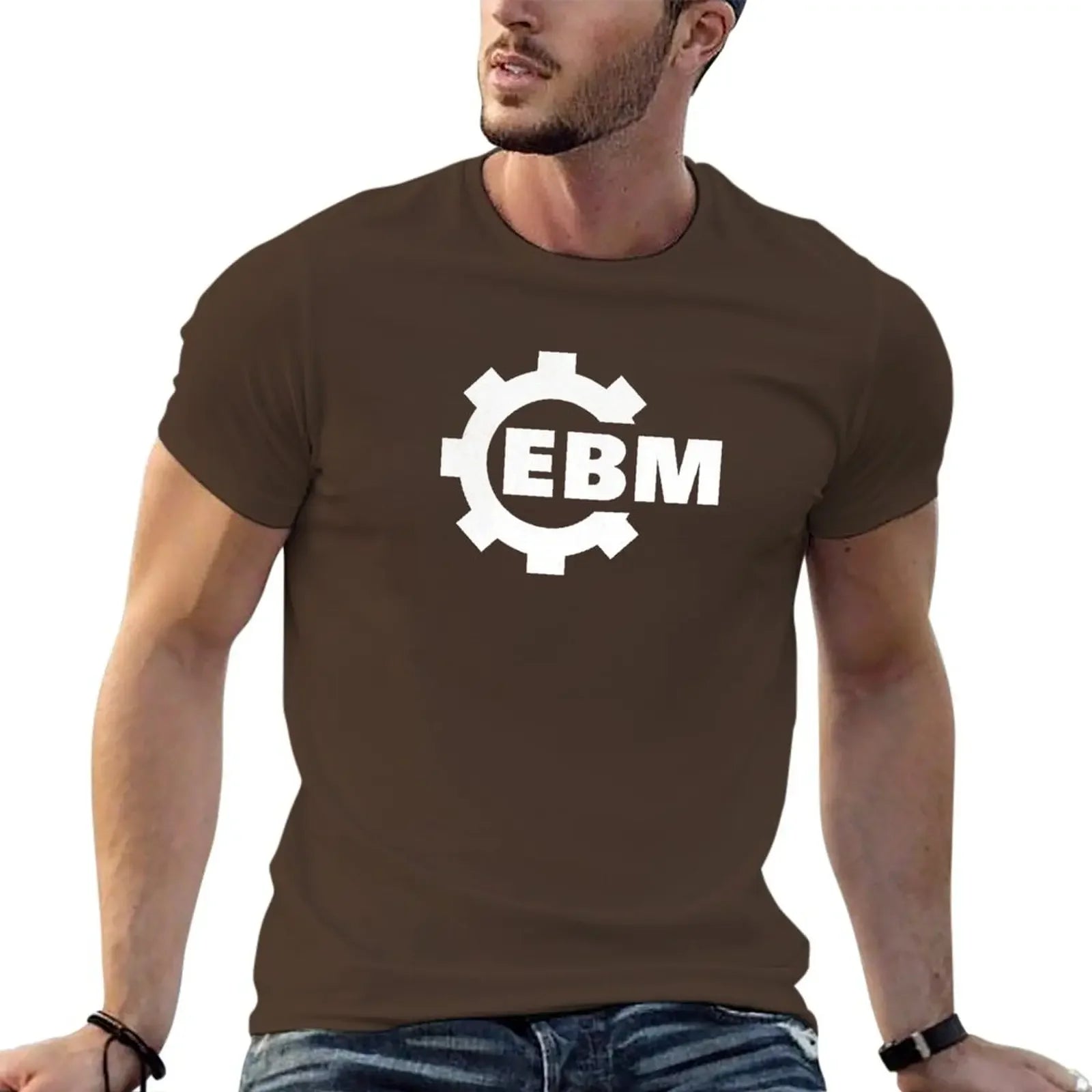 New EBM Techno Dark T-Shirt oversized t shirts graphic t shirts funny t shirts for men