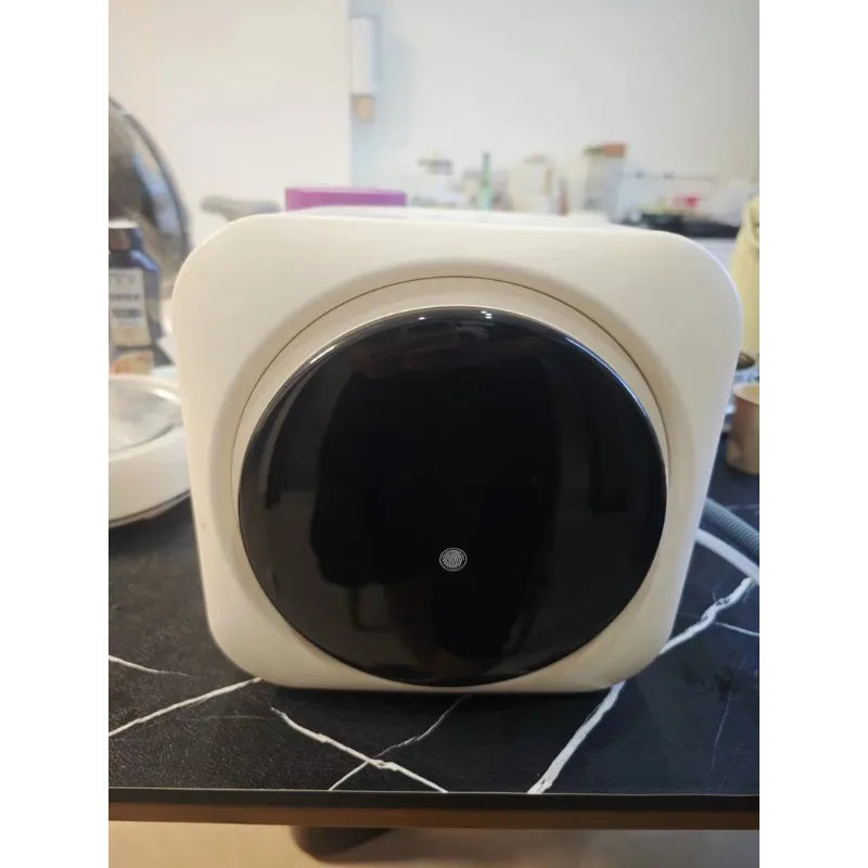 A compact washing machine specially designed for underwear and socks, featuring a desktop flagship drum model with automatic was