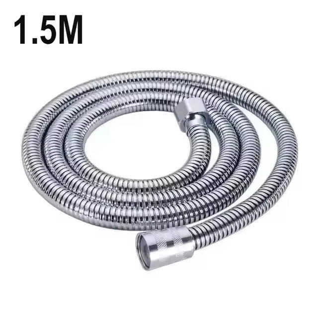 2m/1.5m Shower Head, Extended Stainless Steel Hose, Flexible and Durable anti Winding Pipe, Bathroom Accessories, Pipeline Tools