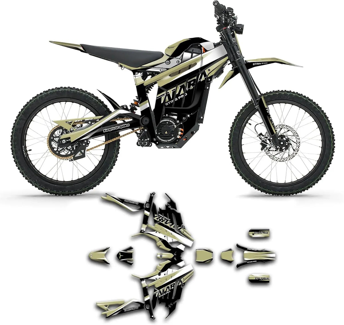 Talaria Sting MX5 Pro Graphic decal Electric dirt bike stickers body decoration protection sticker film decal mod  Graphics