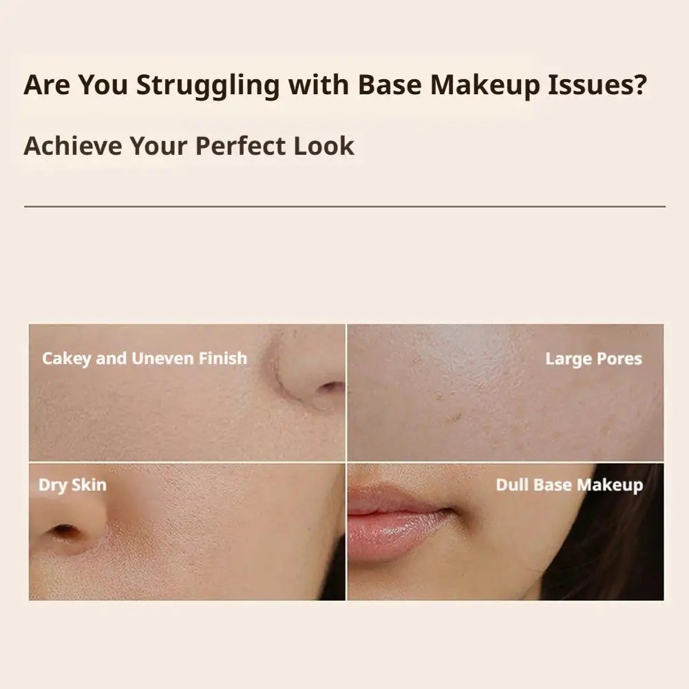 Apply the cream before makeup, moisturizing foundation cream - lasting moisturizing, creating a natural foundation