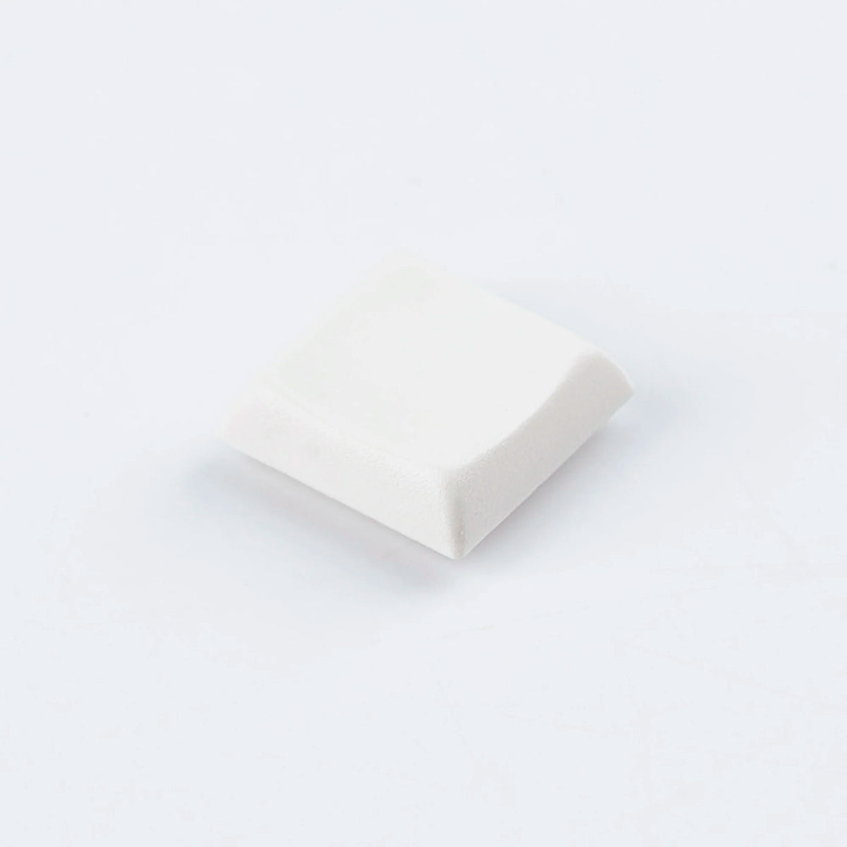 YMDK Square Round 1u Low Profile Blank Black White Keycaps PBT Material DIY for 1350 Switches Mechanical Keyboard