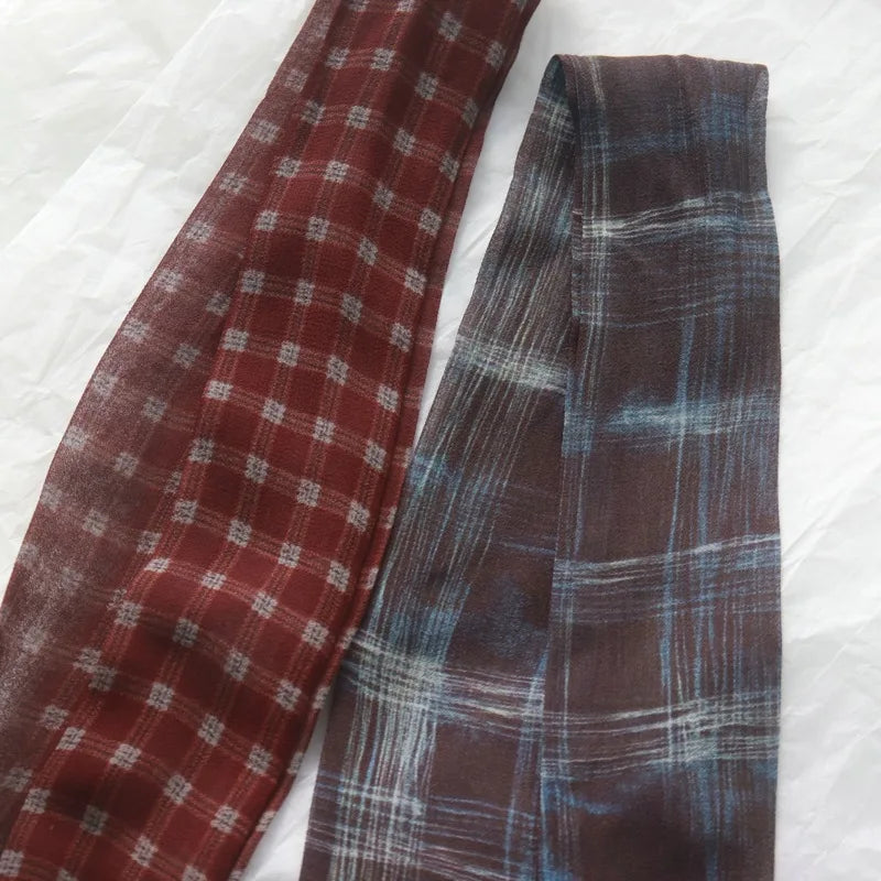 Retro Maillard Brown Floral Scarf Fashionable Old Money Style Light Luxury High-Grade Temperament Small Square Towel Lazy Scarf