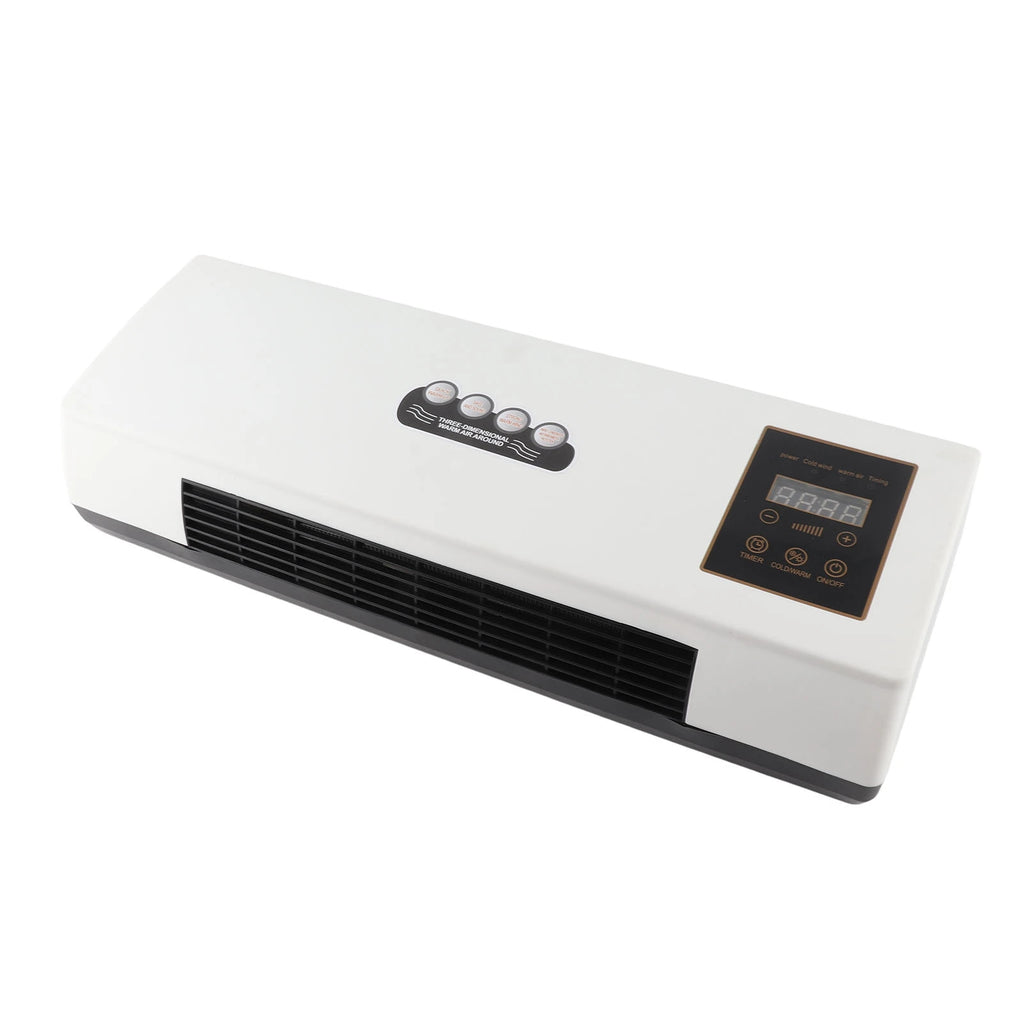 Wall Heater and Air Conditioner Combo Electric Cooling and Heating Machine Low Noise 2 in 1  Heating  for Bathroom