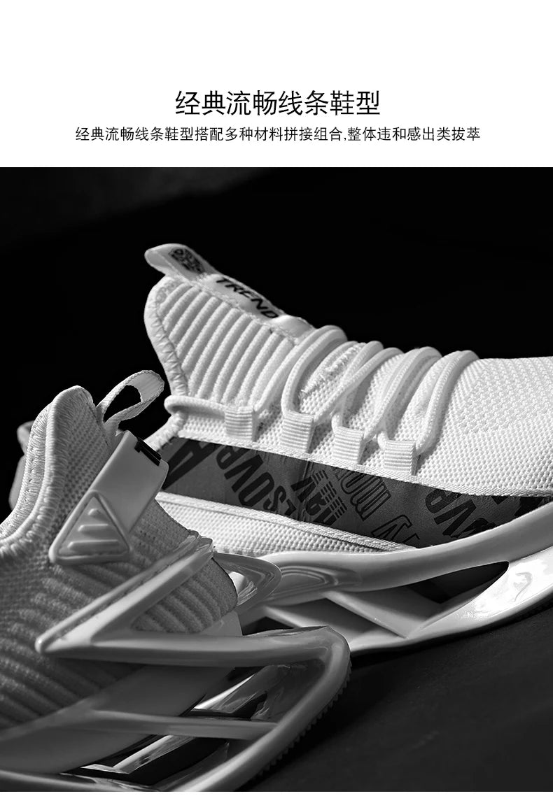 Men's Breathable Casual Sneakers Luxury Fashion Running Trainer Unisex Comfortable Wear Tenis Race Shoes