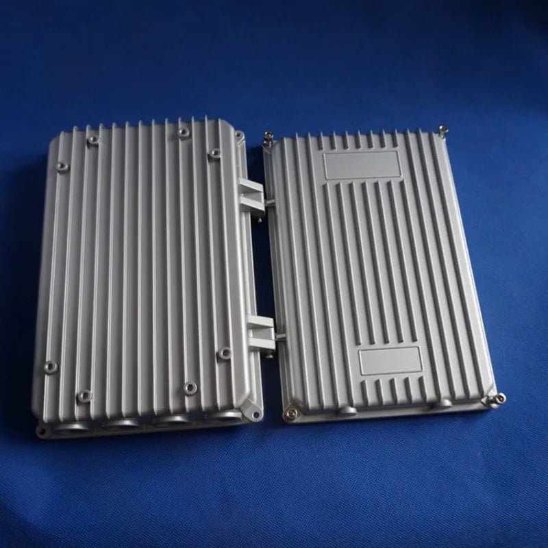 Professional IP65 Waterproof Outdoor CATV Signal Amplifier Enclosure Aluminum Die Cast Housing 260x167x77mm for Circuit Board