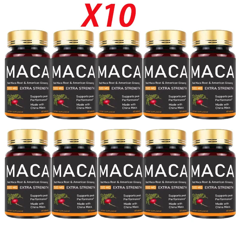 Original Ashwagandha, Shilajit & Maca Tablets, Male Supplement, Immunity Capsules for Men