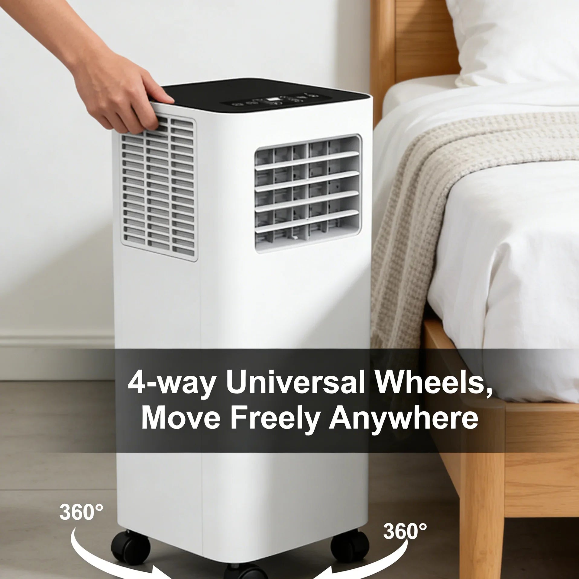 CE  2027 Portable Electric Air Conditioner 12000 BTU Cooling Only Fast Cooling  Use for Cars Houses Hotels Rooms Outdoors RVs