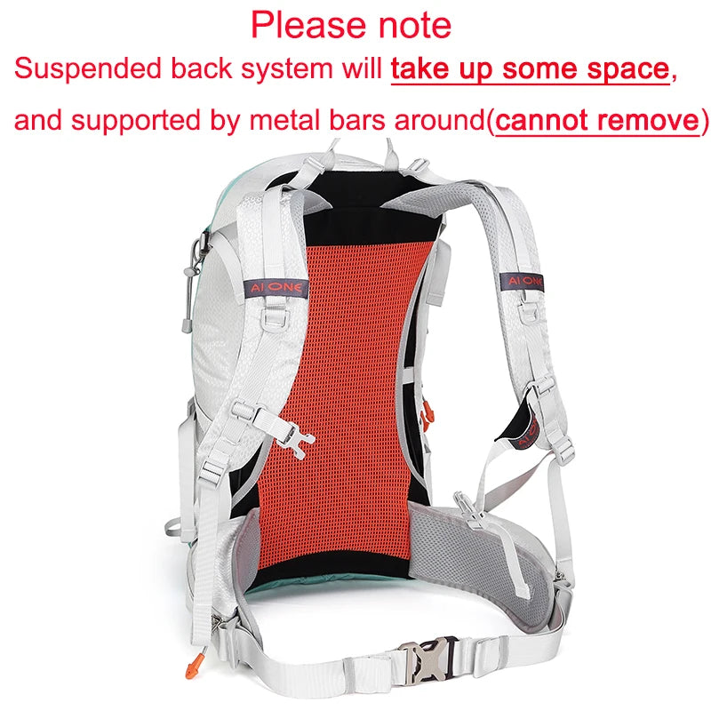 35L Outdoor Backpack Large Capacity Hiking Backpack Lightweight Mountaineering Climbing Bag for Travel Daypack for Trekking