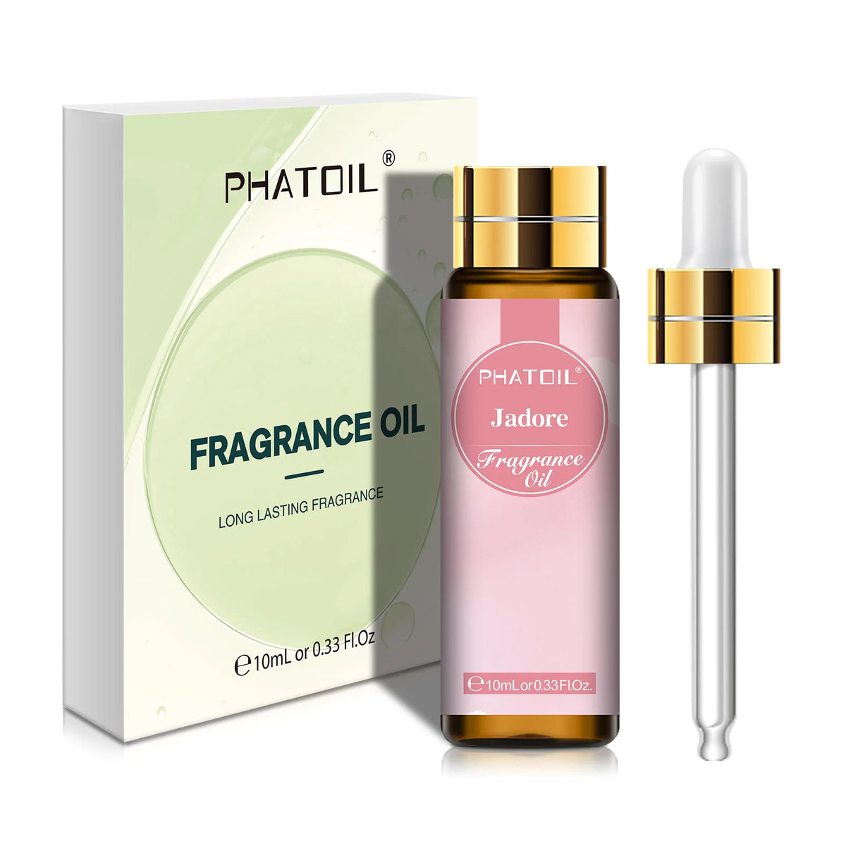 PHATOIL 10ml Fragrance Oil with Dropper White Musk Bubble Gum Sea Breeze Vanilla & Coconut  Coffee Aromatherapy Fragrance Oils
