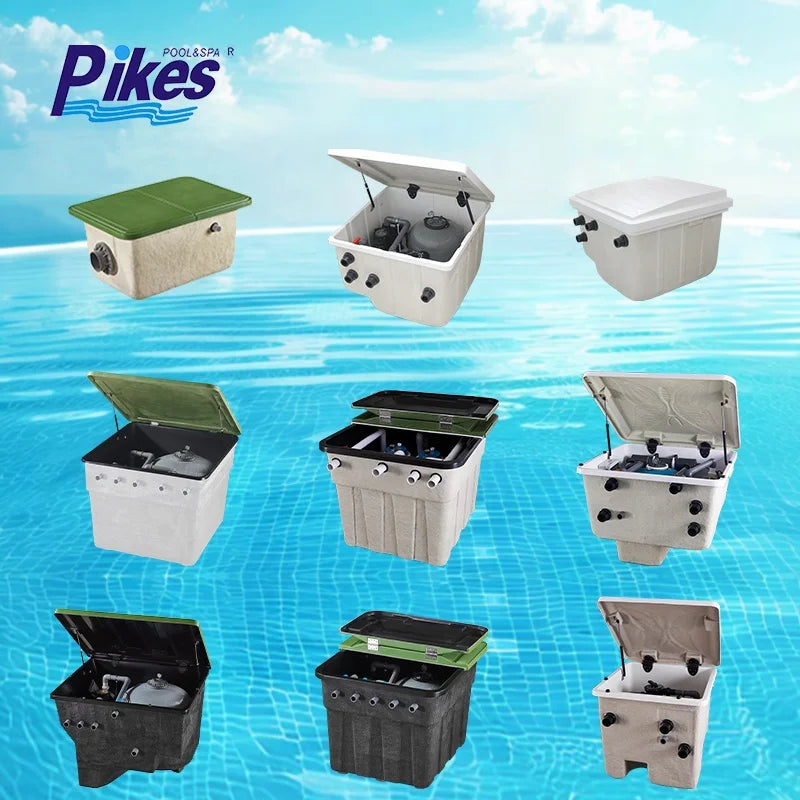 Full Set Water Filtering Equipment Integrated Swimming Pool Filtration System Inground Pool Filter