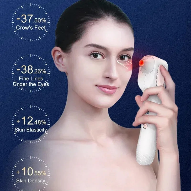 Home Use Electric Face Lifting Device Dot Matrix Beauty Massager Home Wrinkle Remover Skin Tightening Facial Massage Machine2025