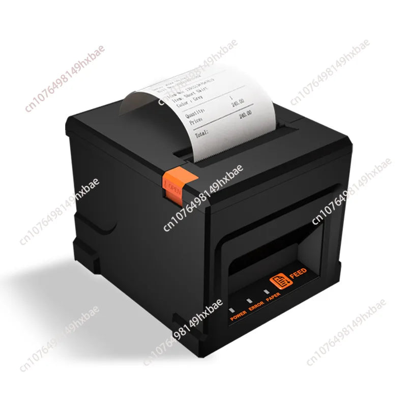 80mm Large Gear Receipt Inkless Smart Kitchen Front Desk Receipt Thermal Printer