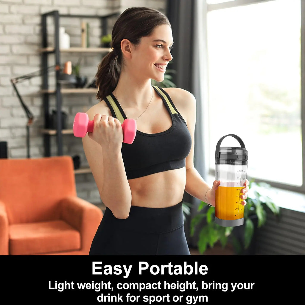 Blender Cup for Ninja Blast BC151BK /BC100 Series Portable Blender For Shakes and Smoothies BPA Free Leakproof-Lid and Sip Spout
