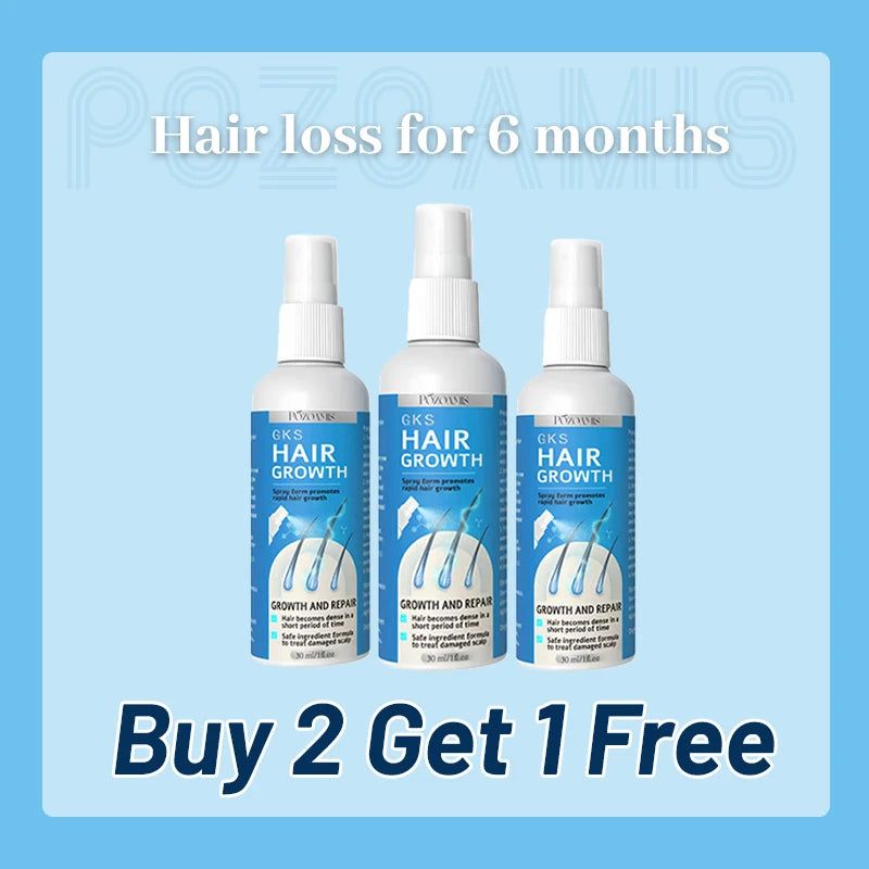 Mᴜʟᴛɪ-Eғғᴇᴄᴛ Hᴀɪʀ Follicle Activator - Upgraded formula, repairs and increases hair volume, suitable for everyone!