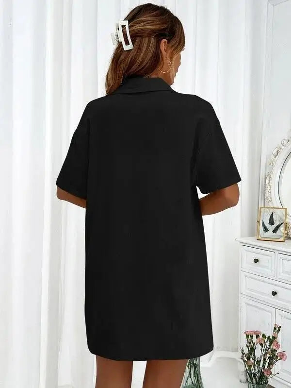 Solid Color Single Breasted Top Casual Loose Short Pants Sets Women Summer Women's 2 Pieces Suit Full Set Female Outfit Clothes