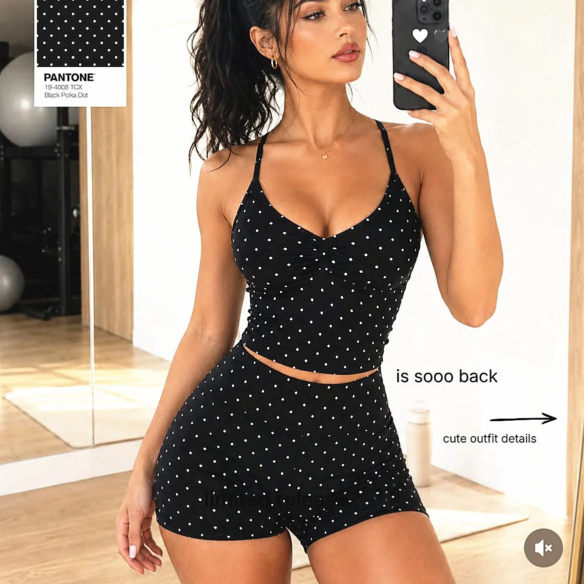 2PCS Seamless Dot Print Sports Bra Yoga Set VHigh Waist Biker Scrunch Shorts Outfit Workout Tracksuit For Women Active Wear XP36