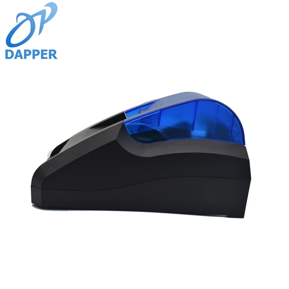 Small Desktop Thermal POS Receipt Printer for Retail Wireless Bluetooth Invoice Printing Machine with Cash Drawer