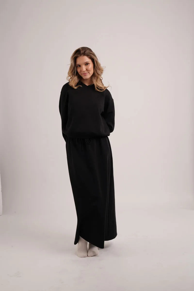 AS AW26 woman oversize sportswear + Skirt set  casual woman clothes