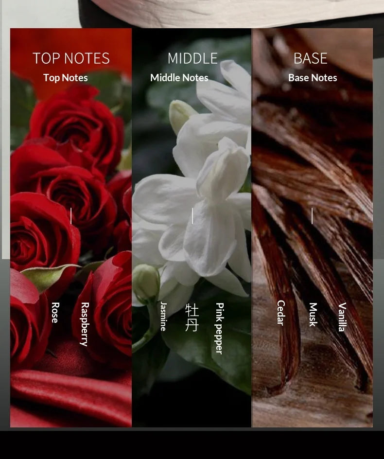 100ML Brand Perfume Musk Women Perfume Spray Long Lasting Rose Floral Fruity Light Fragrance Gentle Romance Gift