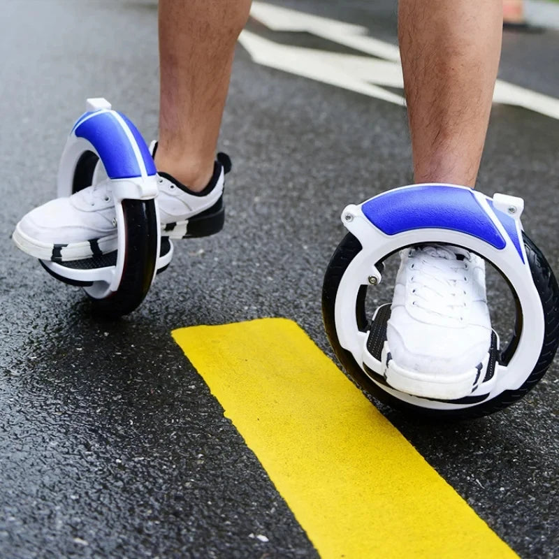 Portable Double-row single-wheel Drift Board Adult Freestyle Scooter Mobility Scooter Silent Split Roller Skate