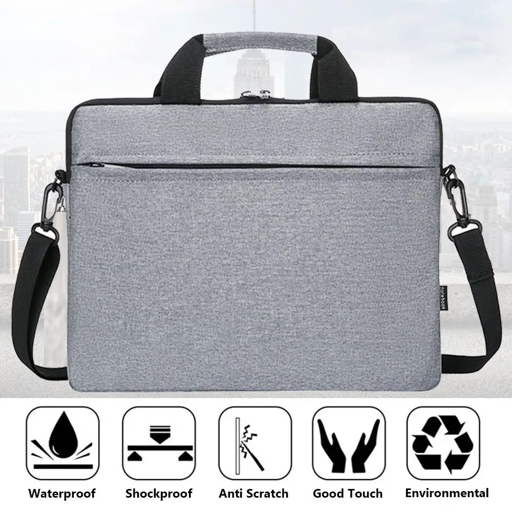 Ultra Thin Large Capacity Protective Pouch Notebook Cover Laptop Handbag Shoulder Bag Laptop Sleeve Case For HP Dell Lenovo