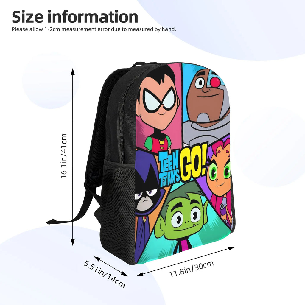 Toddler's Teens Titans Go Beast Boy Backpack Preschool Kindergarten  School Bags for Boys and Girls