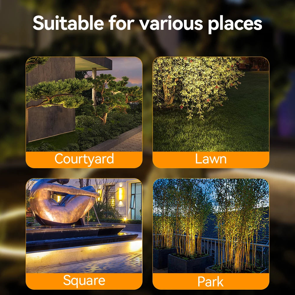 5Pcs LED Tree Hugging Lamp 85-265V Outdoor Christmas Tree Holding Lighting Lamp Waterproof IP65 Garden Park Courtyard Decor Lamp