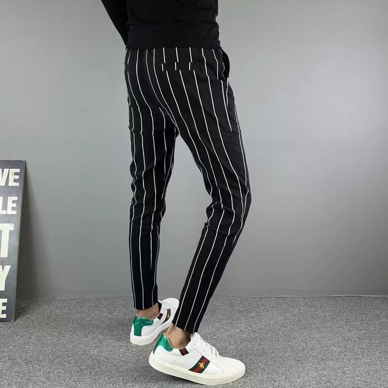 New Men's Lightweight Smart Casual Loose Straight Dress Suit Pants All Match Korean 2024 Business Trousers Streetwear Z121