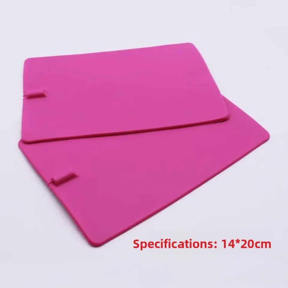 2PCS 14*20cm TENS Machine / Muscle Stimulator Massager Muscle Slimming Massage Patch Silicone Gel Electrode Pad with 2mm Plug