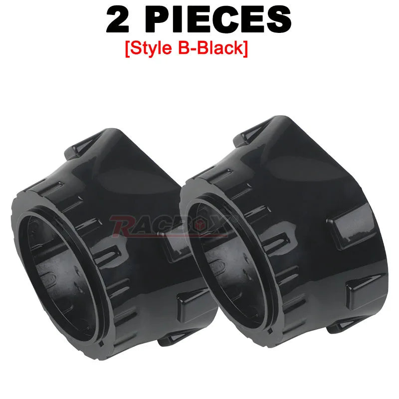 1/2pcs 2.5 Inch Projector Len Car Styling  Cover Shroud Shell Headlights Len Mask For 2.5inch Bi Xenon Bi-LED Headlamp Retrofit
