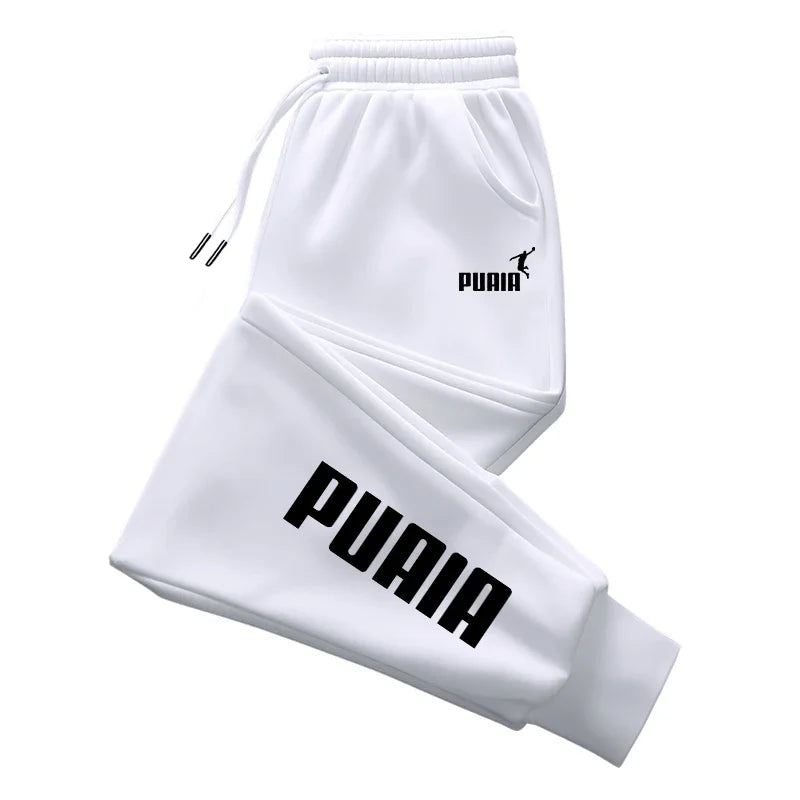 Letter Print Women Pants Autumn Winter New Sport Jogging Trousers Fitness Loose Fit Clothing Solid Color Outfit Streetwear Pants
