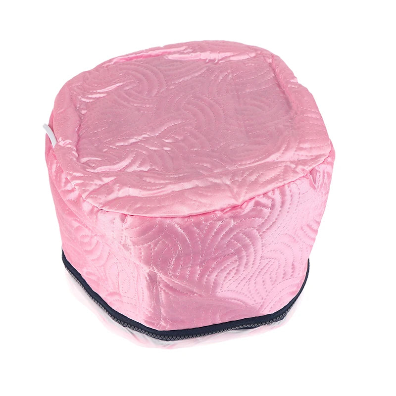 Hair Steamer Cap Electric Hair Heating Cap Thermal Hat Self-heating Hat SPA Nourishing Hair Styling Care〔CC55〕