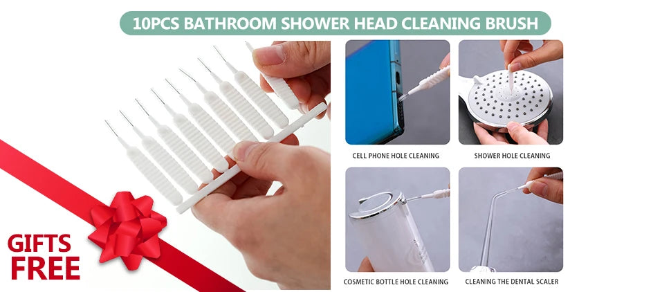 12.5cm Big Panel Shower Head,High Pressure Rainfall Shower Set Water Saving Shower,5 Modes Adjustable Shower Head Bathroom Tools