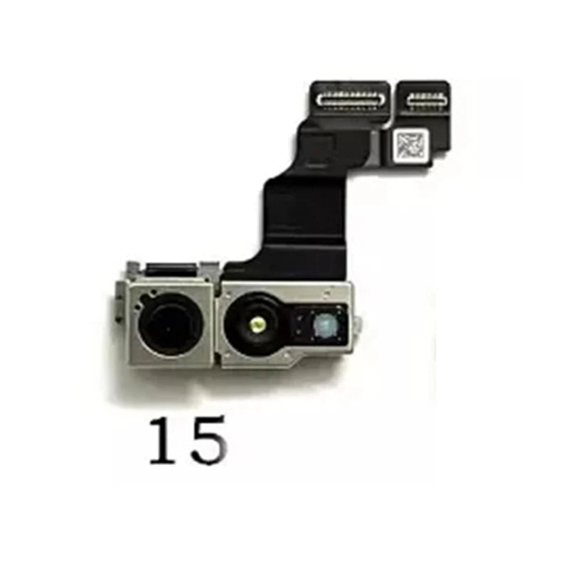 Back Main Rear Camera Front Facing Camera For iPhone 14 15 Pro Max/14 15 Plus 14pro 15Pro With Flash Module Sensor Flex Cable