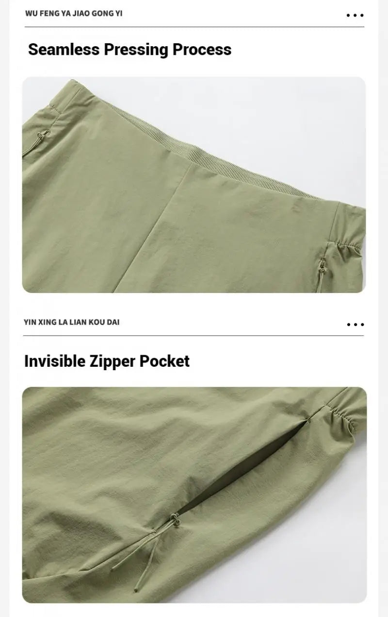 Men’s Quick-Dry Hiking Shorts – Lightweight Outdoor Travel Shorts