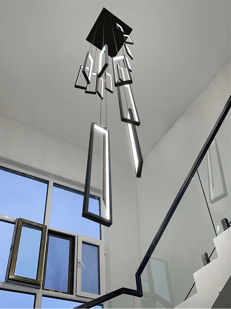 Stairs Lighting Led Ceiling Light Pendant Lamp For Dining Room Living Room Chandelier Modern Pendant Hanging Lamps For Ceiling