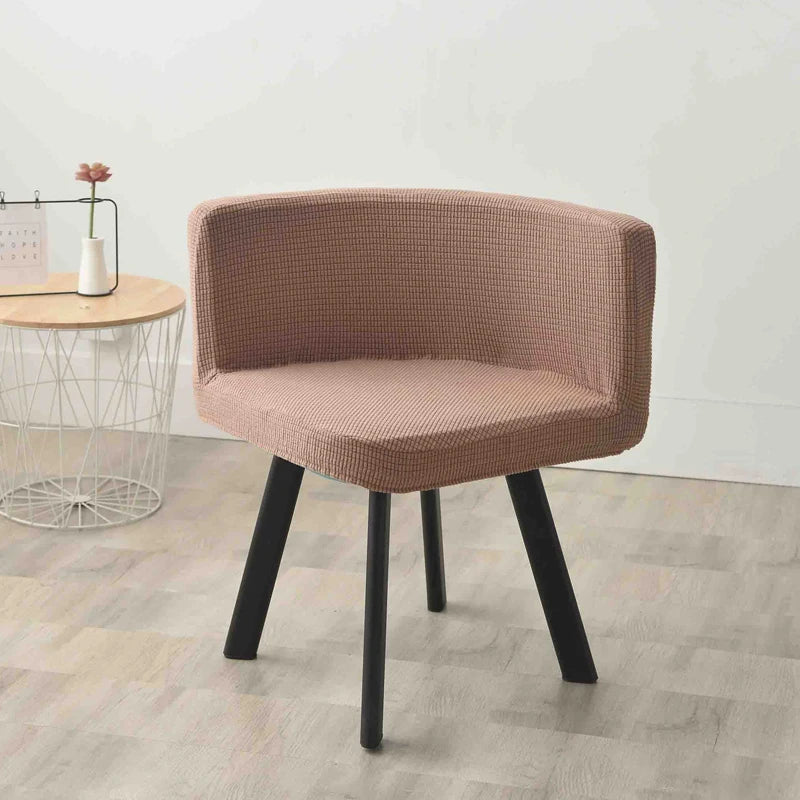 Stretch Triangle Chair Cover All-inclusive Protector Low Back Dining Chair Home Hotel Leisure Party Polar Fleece Chair Cover