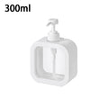 ●300/500ml Bathroom Soap Dispensers Refillable Lotion Shampoo Shower Gel Holder Portable Travel Dispenser Empty Bath Pump Bottle
